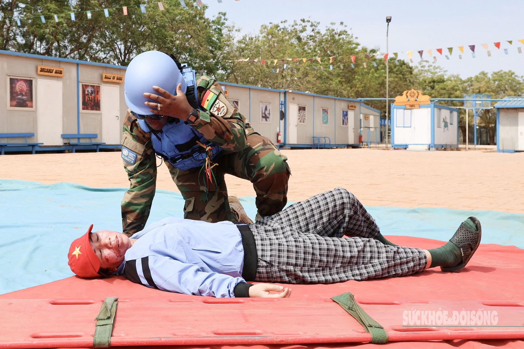 Chiến sĩ mũ nồi xanh Việt Nam hoàn thành kiểm tra năng lực sẵn sàng hoạt động của LHQ- Ảnh 10. Chiến sĩ mũ nồi xanh Việt Nam hoàn thành kiểm tra năng lực sẵn sàng hoạt động của LHQ- Ảnh 10.