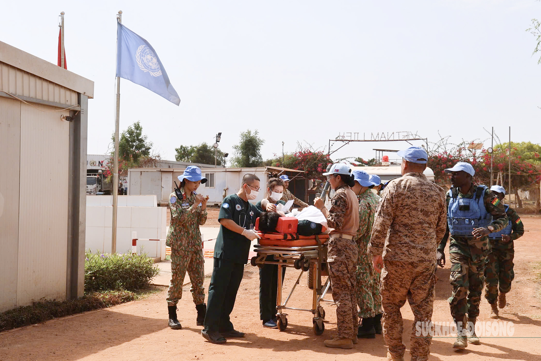 Chiến sĩ mũ nồi xanh Việt Nam hoàn thành kiểm tra năng lực sẵn sàng hoạt động của LHQ- Ảnh 6. Chiến sĩ mũ nồi xanh Việt Nam hoàn thành kiểm tra năng lực sẵn sàng hoạt động của LHQ- Ảnh 6.
