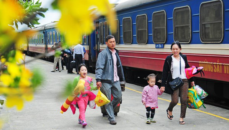 Vé tàu tết Hà Nội Đồng Lê