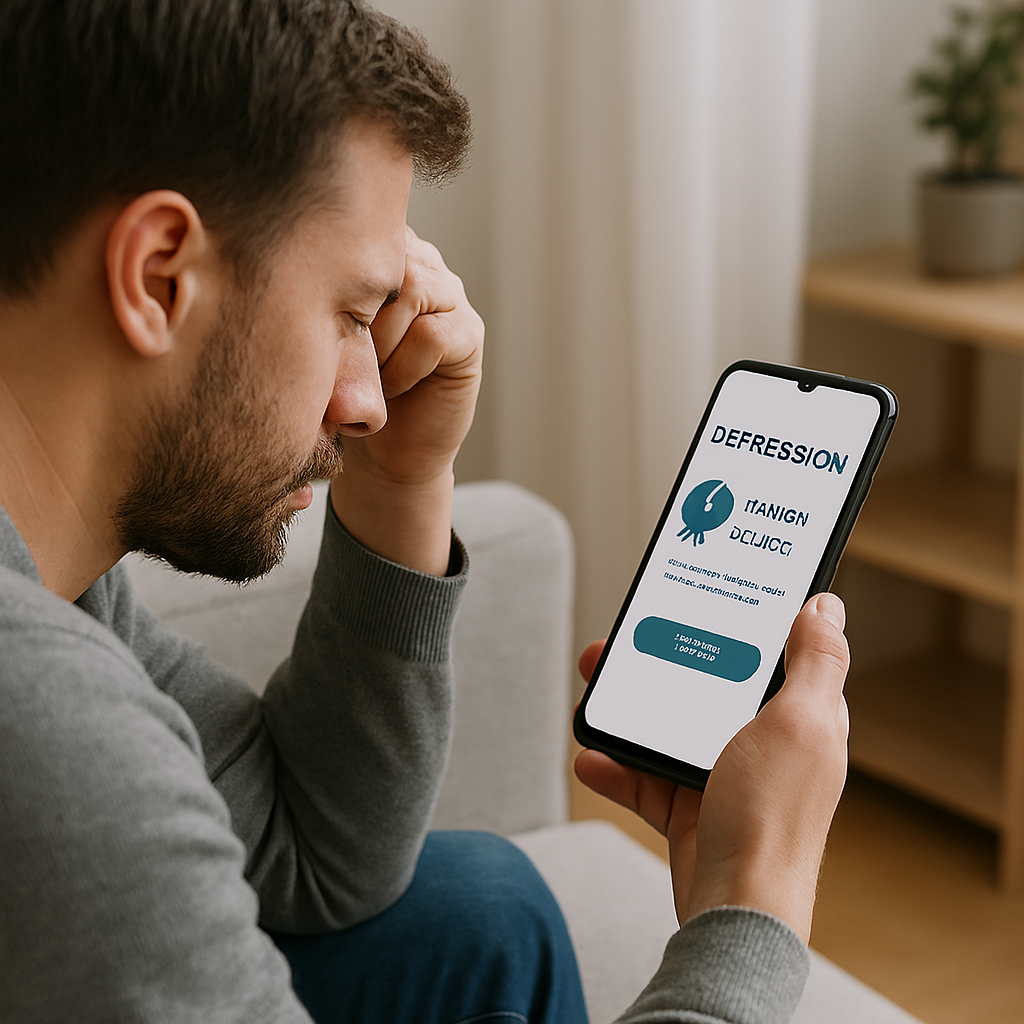 Liệu pháp kỹ thuật số điều trị trầm cảm- Ảnh 1.