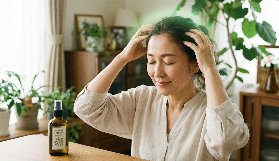 5 phút massage da đầu tại nhà giúp mọc tóc- Ảnh 3.