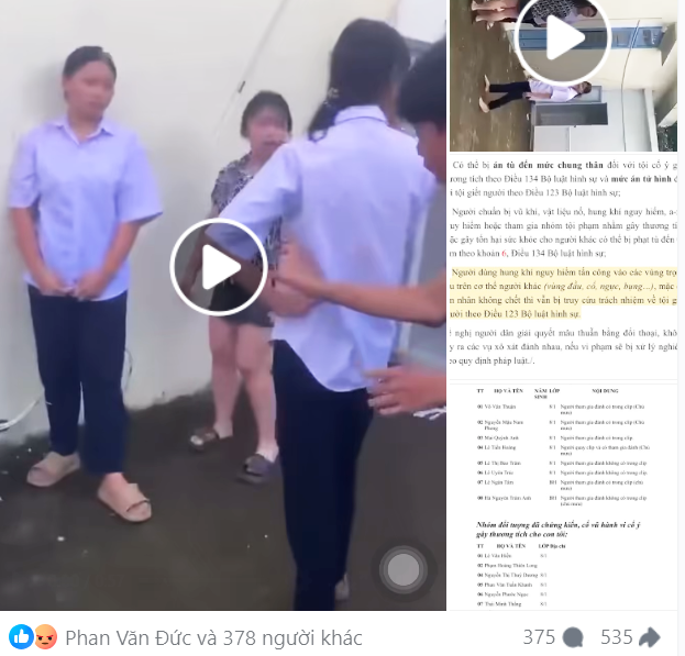 Phẫn nộ clip nữ sinh lớp 8 ở Đà Nẵng bị bạn đánh hội đồng- Ảnh 3.