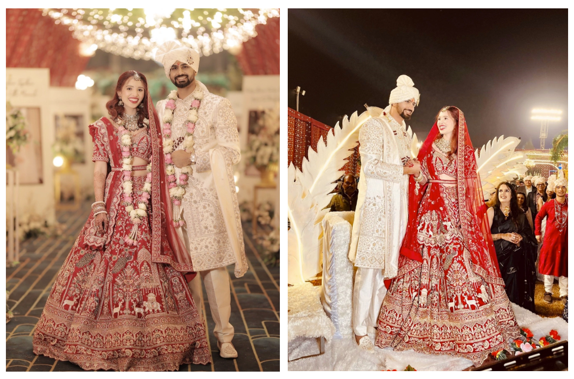 Con gái Hoa hậu Diệu Hoa xinh đẹp trong lễ cưới truyền thống Việt Nam và Ấn Độ- Ảnh 2. Con gái Hoa hậu Diệu Hoa xinh đẹp trong lễ cưới truyền thống Việt Nam và Ấn Độ- Ảnh 2.