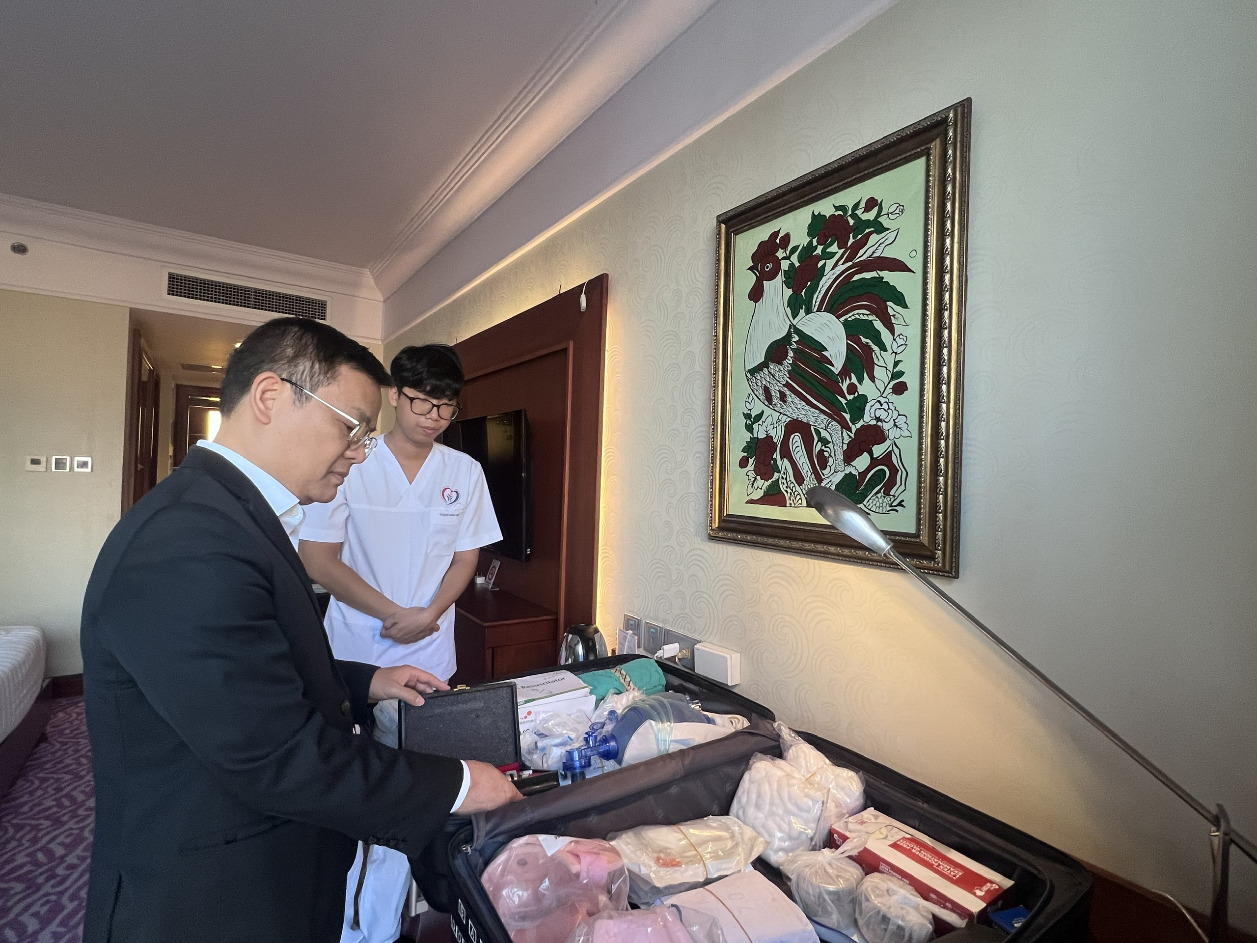 Kiểm tra công tác y tế phục vụ Đại hội Thi đua yêu nước toàn quốc lần thứ XI- Ảnh 2.