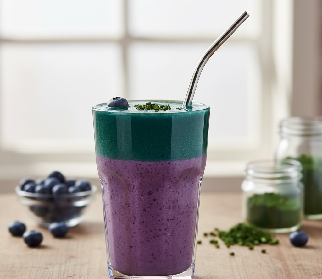 1 ly sinh tố xanh vào buổi sáng cung cấp collagen tự nhiên- Ảnh 3.