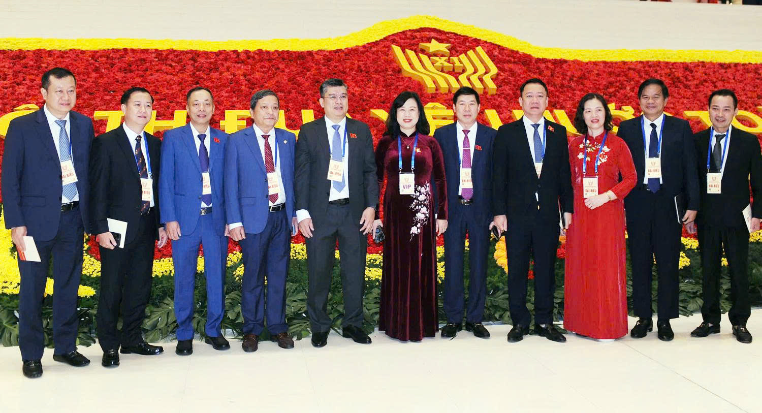 Bộ trưởng Đào Hồng Lan cùng 29 đại biểu đoàn Bộ Y tế dự Đại hội Thi đua yêu nước toàn quốc lần thứ XI- Ảnh 1.