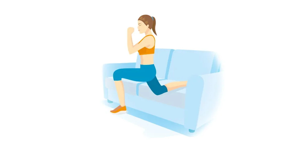 5 bài tập trên ghế sofa giúp cơ thể săn chắc từ đầu đến chân- Ảnh 4.