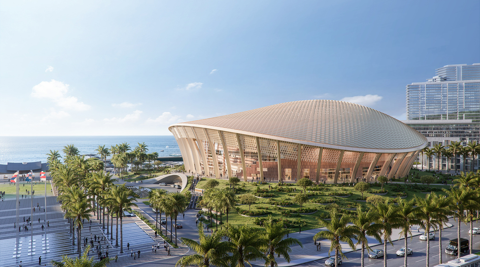 Cận cảnh công trường cụm công trình phục vụ APEC 2027 ở Phú Quốc- Ảnh 9.