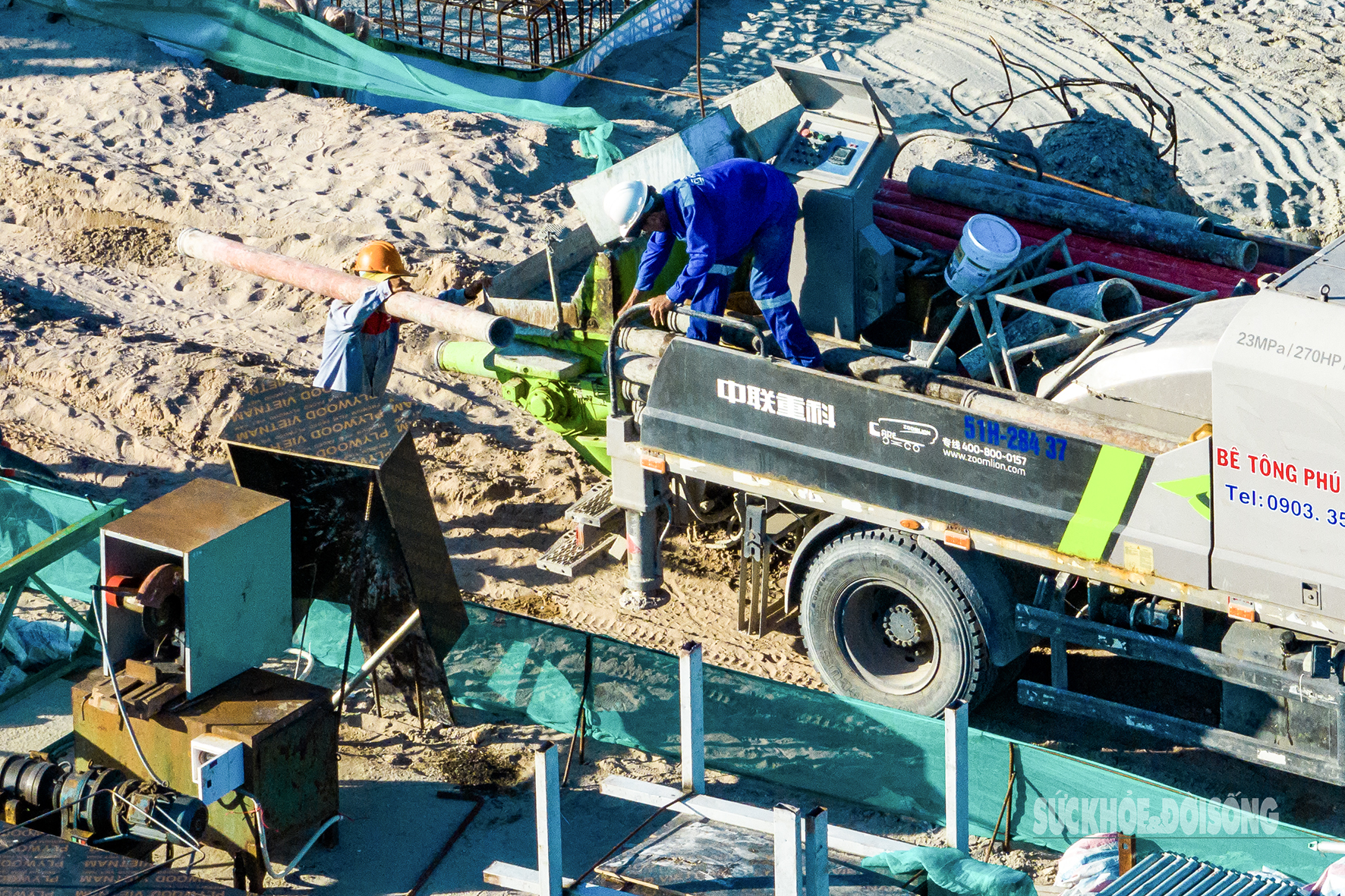 Cận cảnh công trường cụm công trình phục vụ APEC 2027 ở Phú Quốc- Ảnh 6.