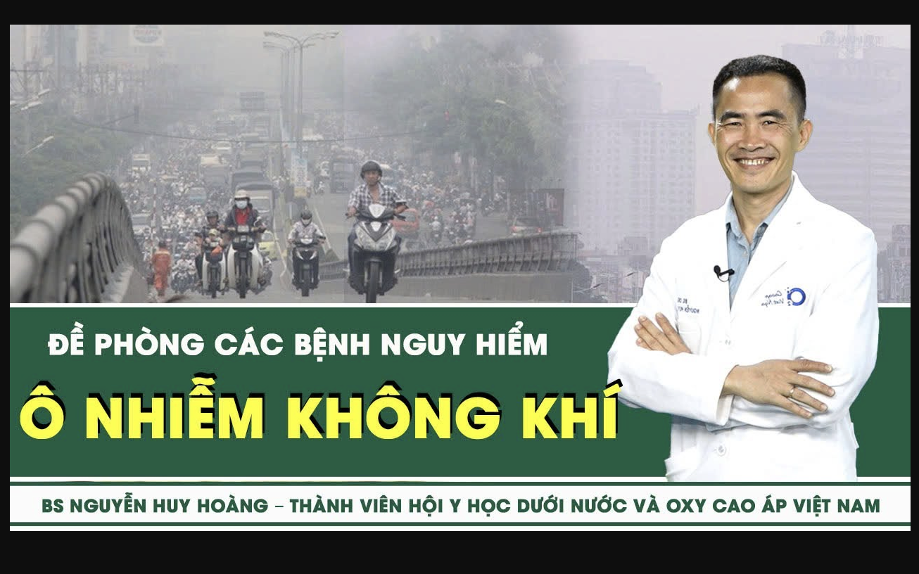 Đề phòng các bệnh nguy hiểm do ô nhiễm không khí gây ra