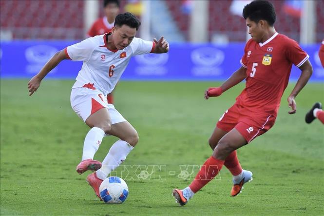 Đình Bắc lập cú đúp, U22 Việt Nam giành 3 điểm trong trận ra quân- Ảnh 4.