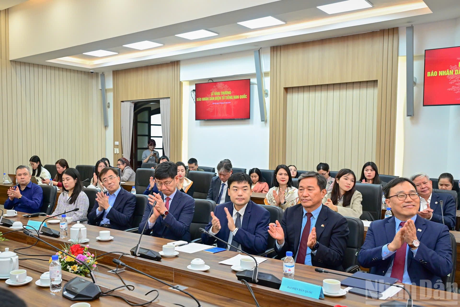 Chính thức khai trương Báo Nhân Dân điện tử tiếng Hàn Quốc- Ảnh 3.