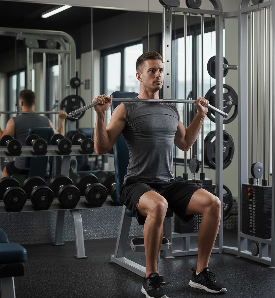 5 bài tập tạ dễ làm hỏng khớp vai và cách thay thế an toàn- Ảnh 3.