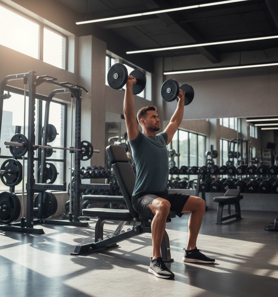 5 bài tập tạ dễ làm hỏng khớp vai và cách thay thế an toàn- Ảnh 4.