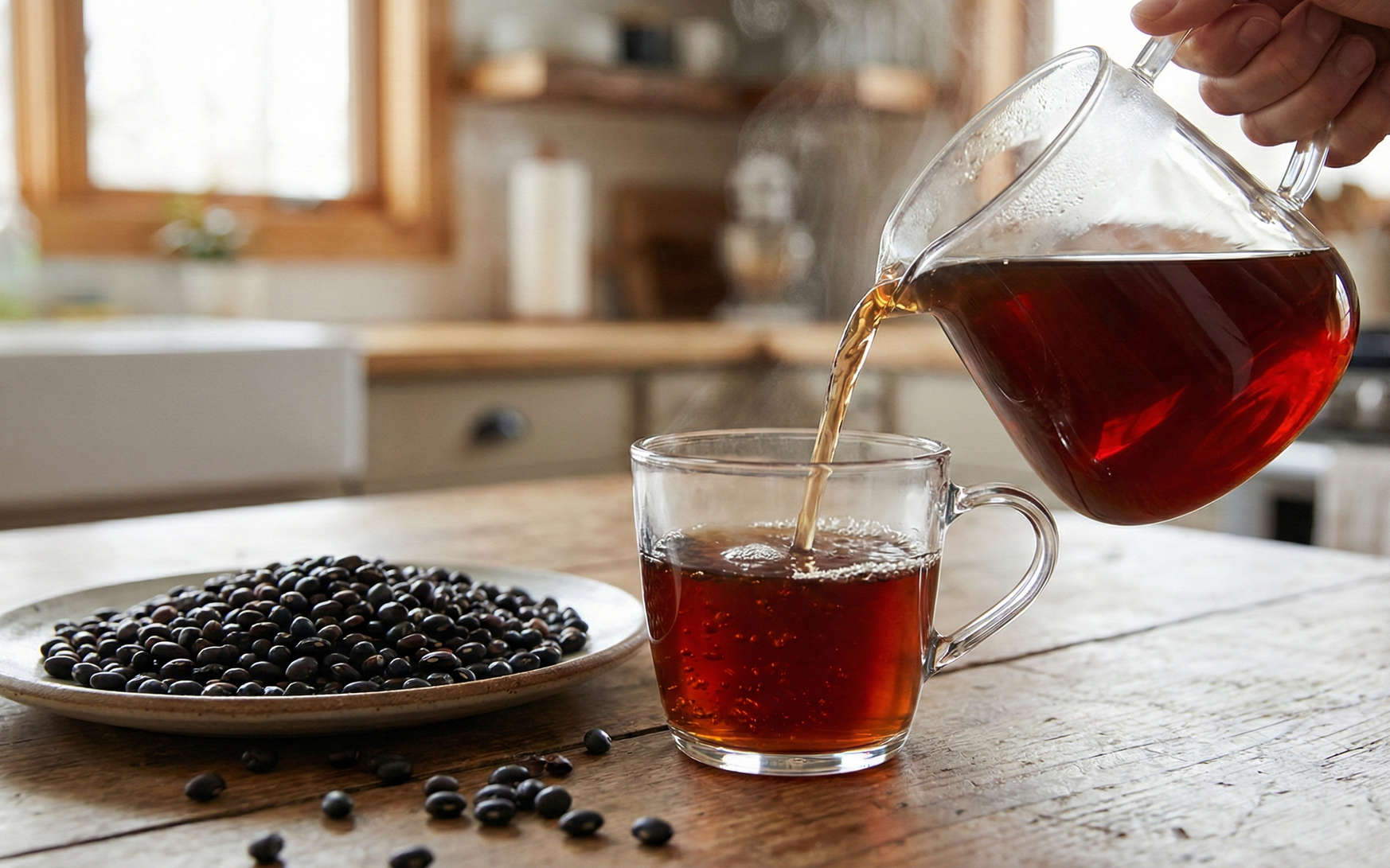 Tại sao uống nước đậu đen rang lại tốt hơn nước đậu đen chưa rang?