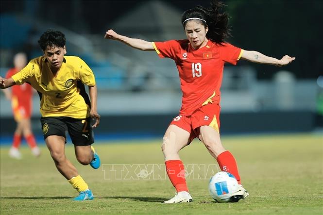 SEA Games 33: Đội tuyển nữ Việt Nam ra quân với 'mưa bàn thắng'- Ảnh 2. SEA Games 33: Đội tuyển nữ Việt Nam ra quân với 'mưa bàn thắng'- Ảnh 2.