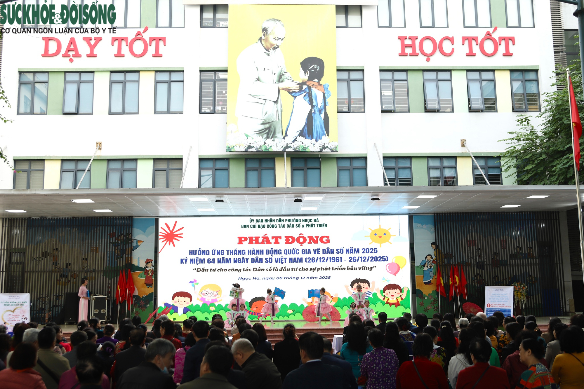 Ngoc Ha-distriktet lanserte befolkningsaksjonsmåneden 2025 – bilde 2. Phường Ngọc Hà phát động Tháng hành động Dân số 2025- Ảnh 2.