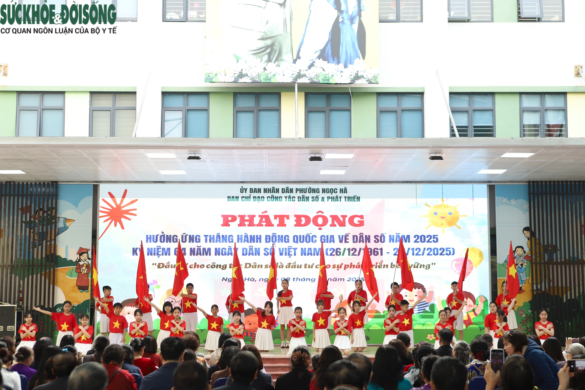 Ngoc Ha-distriktet lanserte befolkningsaksjonsmåneden 2025 – bilde 3. Phường Ngọc Hà phát động Tháng hành động Dân số 2025- Ảnh 3.