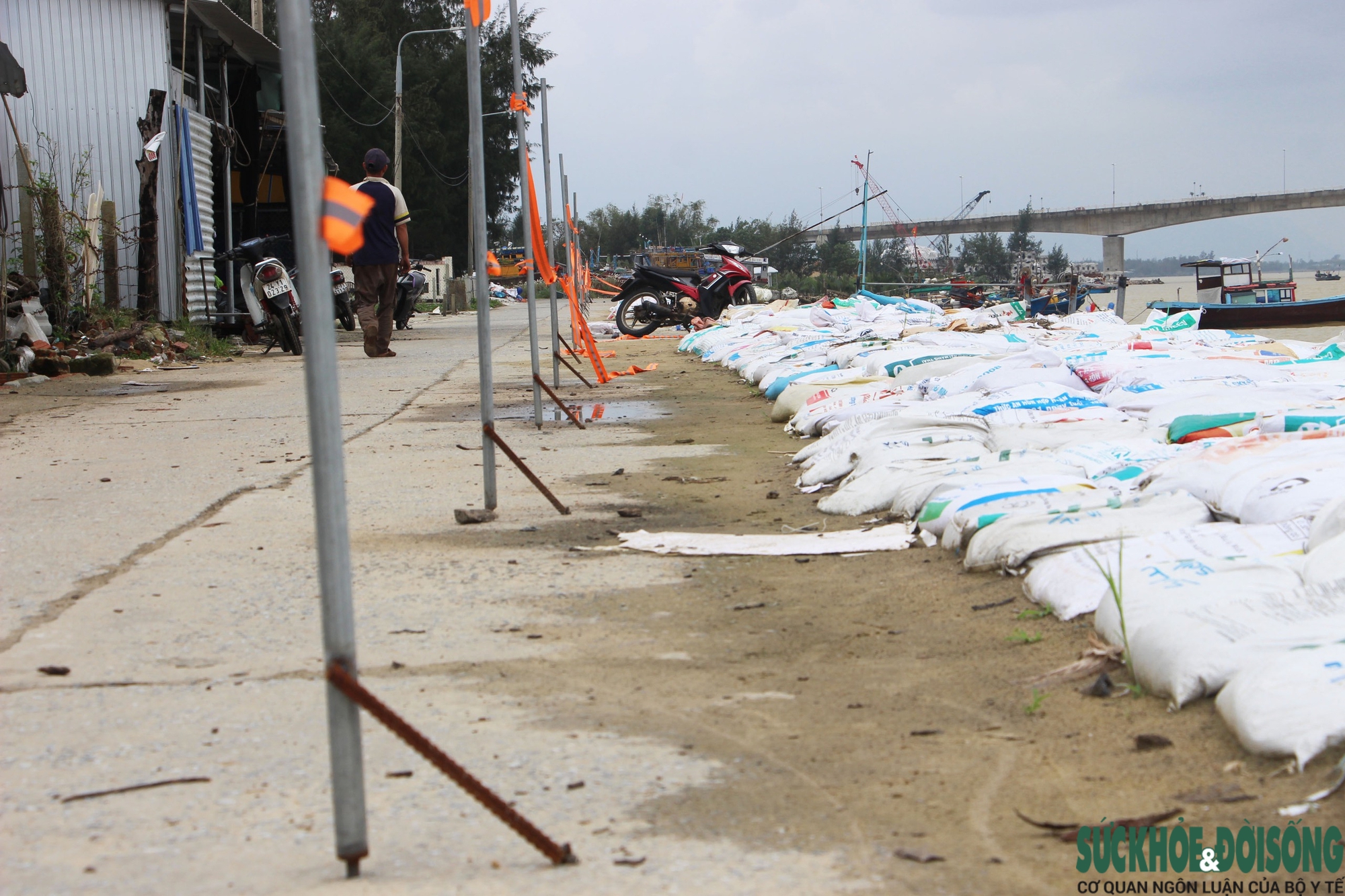 Cả làng chạy đua với thời gian, giành từng mét đất trước 'hà bá'- Ảnh 7. Cả làng chạy đua với thời gian, giành từng mét đất trước 'hà bá'- Ảnh 7.