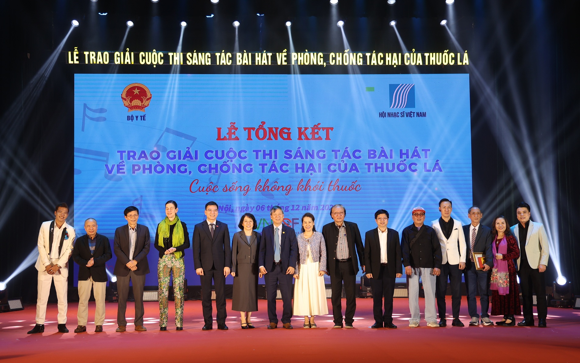 Tôn vinh những sáng tác âm nhạc lan toả thông điệp phòng chống tác hại của thuốc lá- Ảnh 6. Tôn vinh những sáng tác âm nhạc lan toả thông điệp phòng chống tác hại của thuốc lá- Ảnh 6.