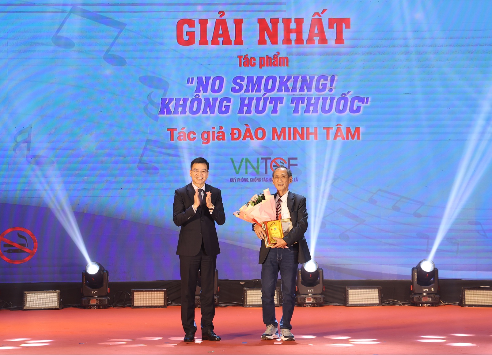 Tôn vinh những sáng tác âm nhạc lan toả thông điệp phòng chống tác hại của thuốc lá- Ảnh 3. Tôn vinh những sáng tác âm nhạc lan toả thông điệp phòng chống tác hại của thuốc lá- Ảnh 3.