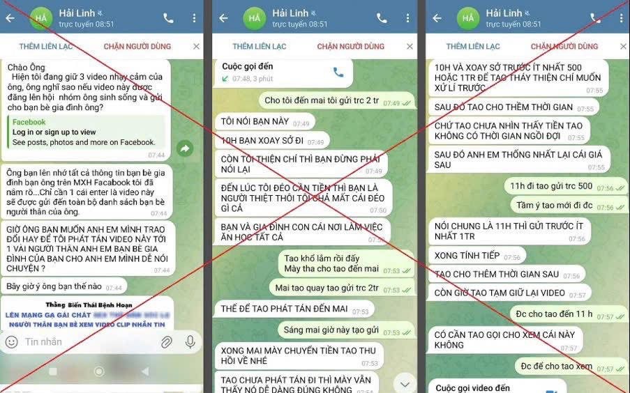 Dùng tên giả, đem vàng giả đi cầm cố- Ảnh 2. Cảnh báo chiêu lừa qua ‘chat sex’ kẻo mất tiền oan