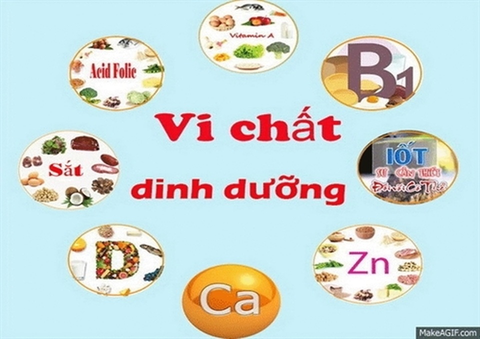 Chất dinh dưỡng vi lượng và sức khỏe | Báo Dân trí