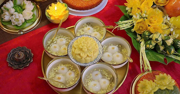 Mâm cỗ cúng Rằm tháng Giêng  giá vài trăm nghìn đồng vì sao hút khách?