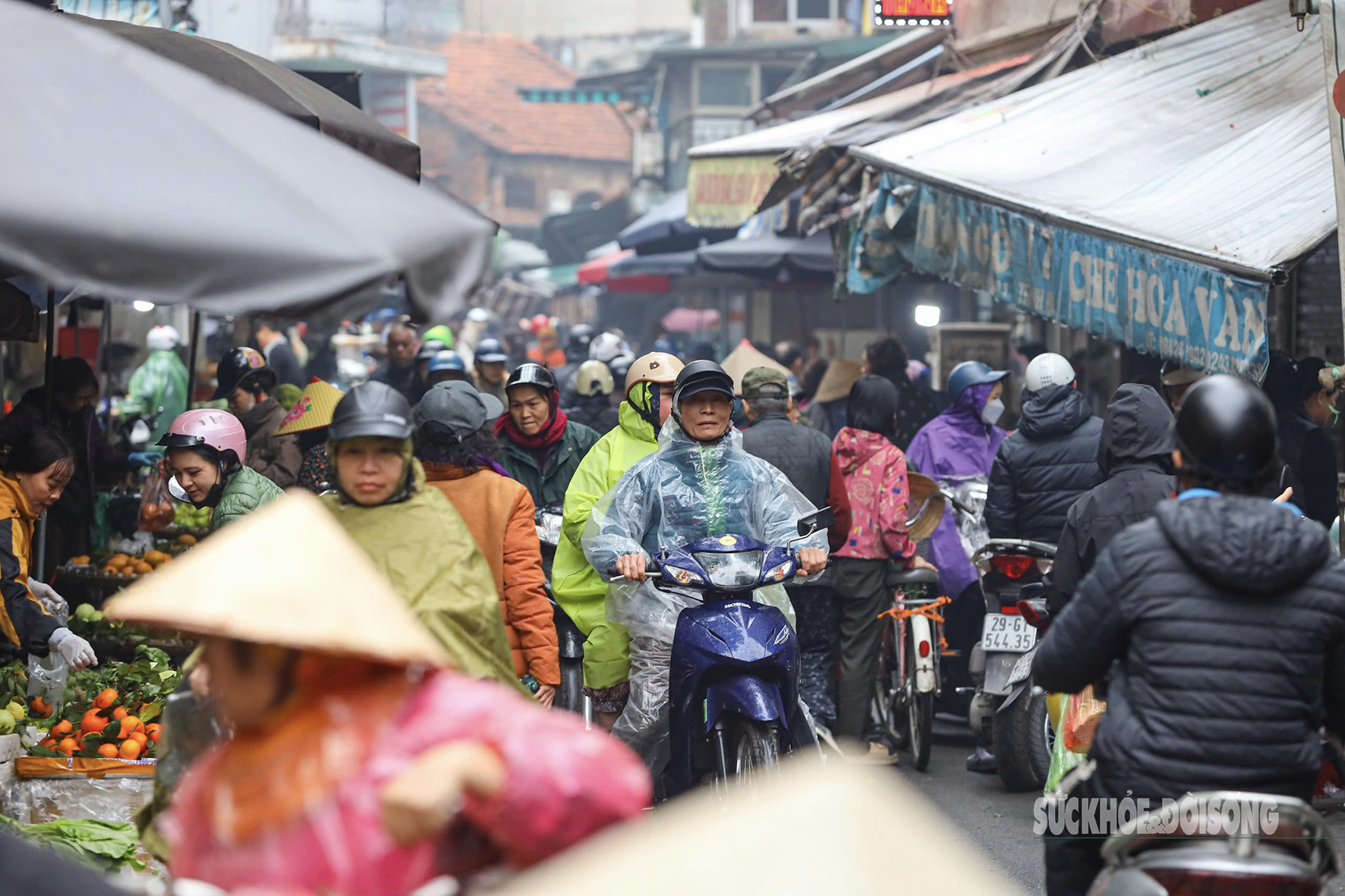 Người Hà Nội rủ nhau mua hoa bưởi đầu mùa bày mâm cúng Tết Nguyên tiêu- Ảnh 7.