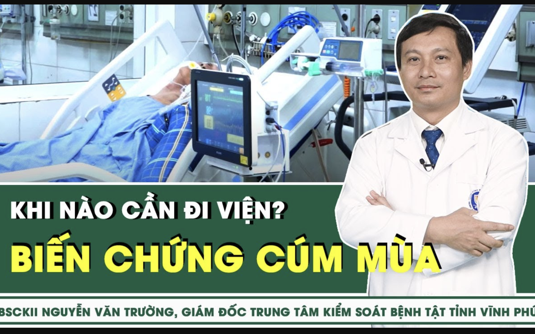 Biến chứng nguy hiểm của cúm mùa, khi nào cần đi viện? 