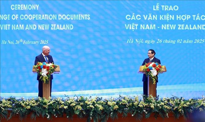 Toàn văn Tuyên bố chung về việc nâng cấp quan hệ Việt Nam - New Zealand lên Đối tác Chiến lược Toàn diện- Ảnh 2.