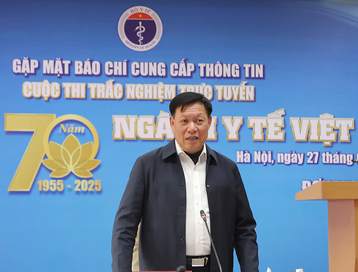 Bộ Y tế tổ chức thi trắc nghiệm trực tuyến tìm hiểu lịch sử 70 năm ngành Y tế Việt Nam- Ảnh 2.