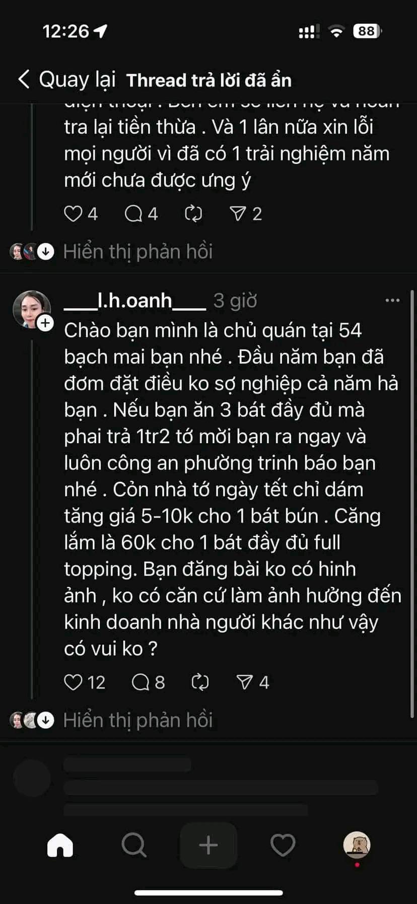 Bài học lớn cho chủ quán bún riêu ở Bạch Mai sau lần 'đùa' không đúng lúc- Ảnh 3.