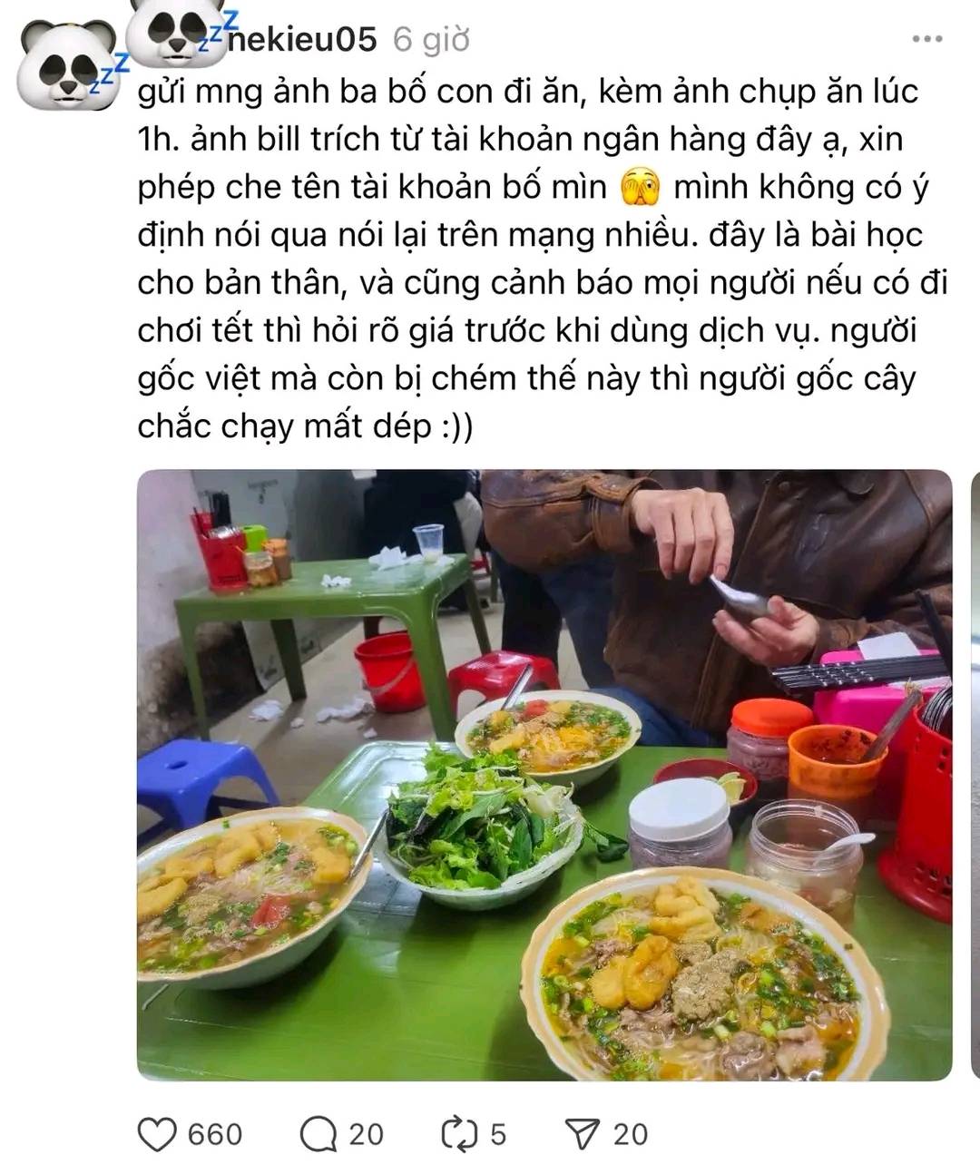 Bài học lớn cho chủ quán bún riêu ở Bạch Mai sau lần 'đùa' không đúng lúc- Ảnh 1.