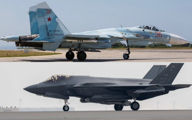 F-35 Na Uy &quot;chạm trán&quot; Su-27 Nga gần Bắc Cực