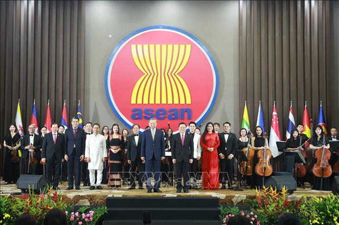 Tổng Bí thư Tô Lâm dự Lễ kỷ niệm 30 năm Việt Nam gia nhập ASEAN- Ảnh 7.