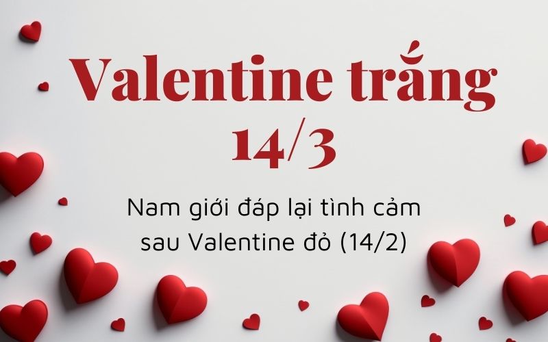 Ý nghĩa và nguồn gốc ngày Valentine 14/3 - Valentine trắng