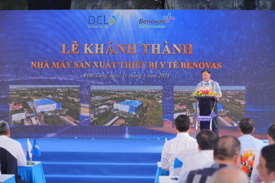 Benovas khánh thành nhà máy thiết bị y tế hiện đại bậc nhất Việt Nam- Ảnh 1.