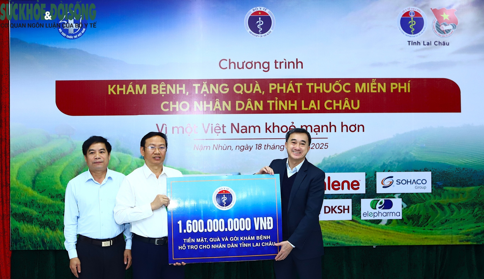 Chương trình ‘Vì một Việt Nam khoẻ mạnh hơn’ khám bệnh, cấp phát thuốc miễn phí cho người dân tại Nậm Nhùn, Lai Châu- Ảnh 4.