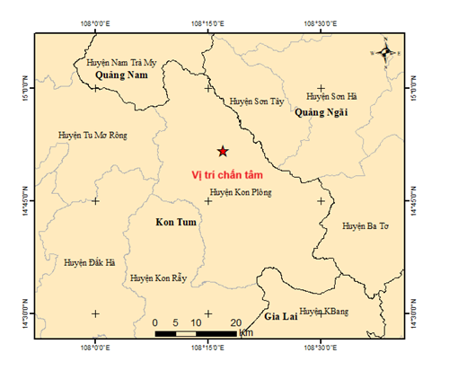 Xảy ra 2 trận động đất trên 3 độ ở Kon Tum- Ảnh 2.