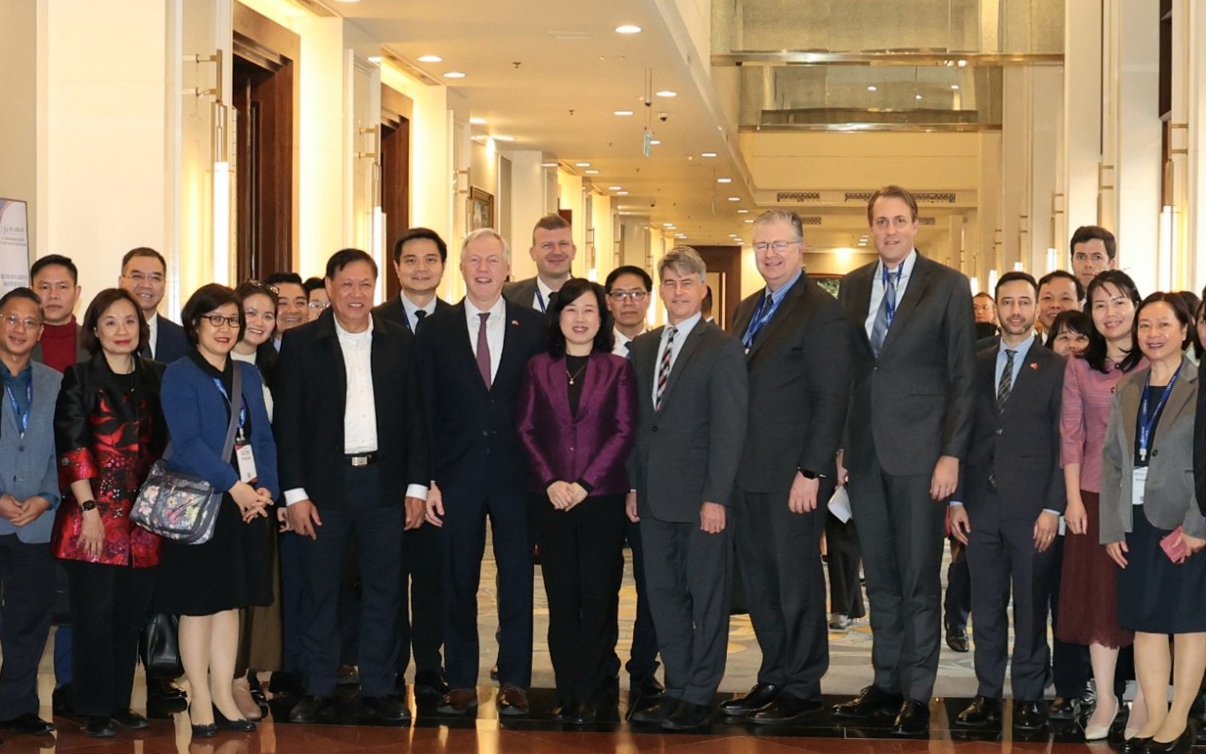 Bộ trưởng Đào Hồng Lan tiếp Đại sứ Hoa Kỳ tại Việt Nam- Ảnh 7.