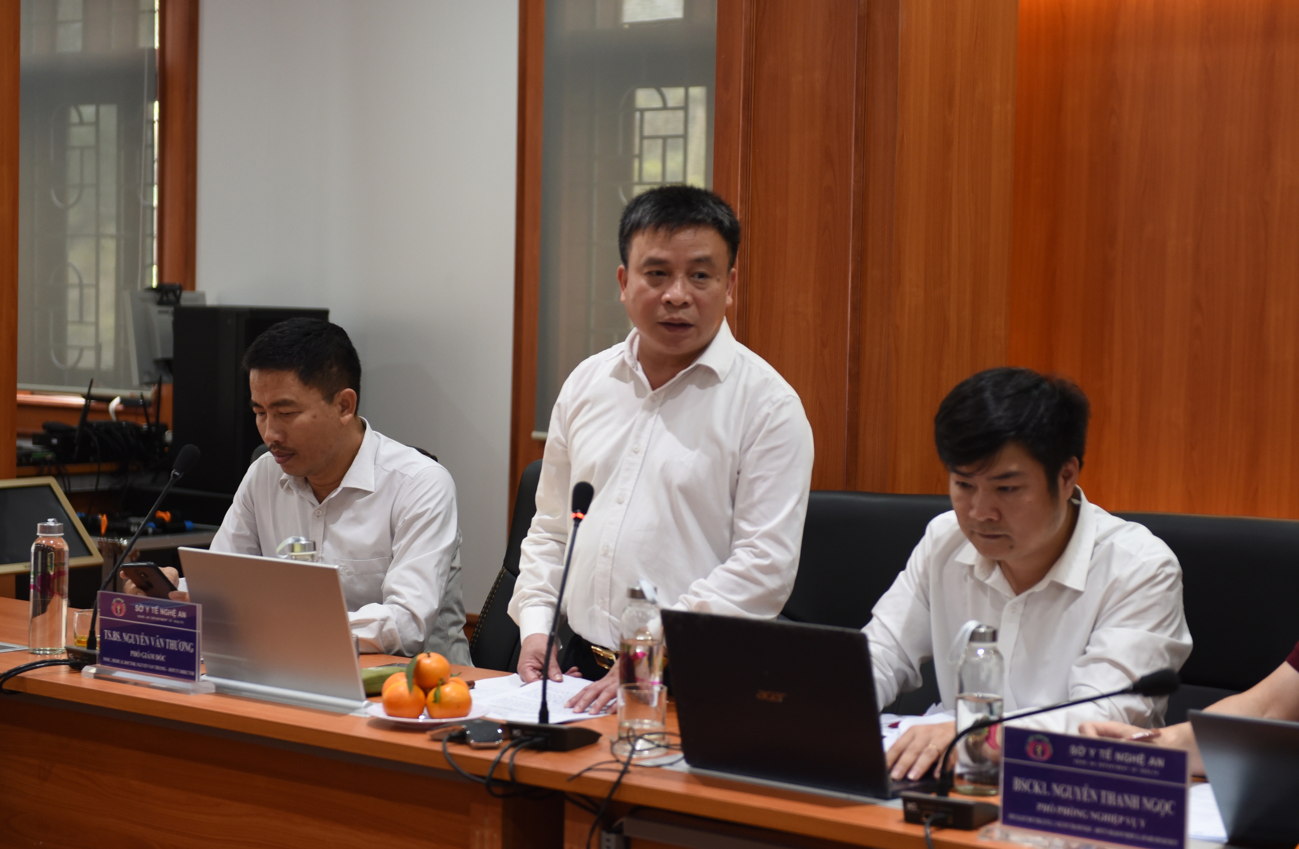 Đội đáp ứng nhanh Nghệ An sẵn sàng hỗ trợ các huyện, thị phòng chống sởi- Ảnh 2.