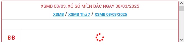 XSMB 8/3 - Kết quả xổ số miền Bắc hôm nay 8/3/2025 - KQXSMB ngày 8/3- Ảnh 1.