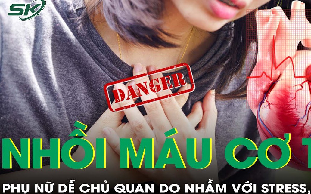 Nhồi máu cơ tim ở phụ nữ: Dễ bị chủ quan do nhầm lẫn với stress, mệt mỏi