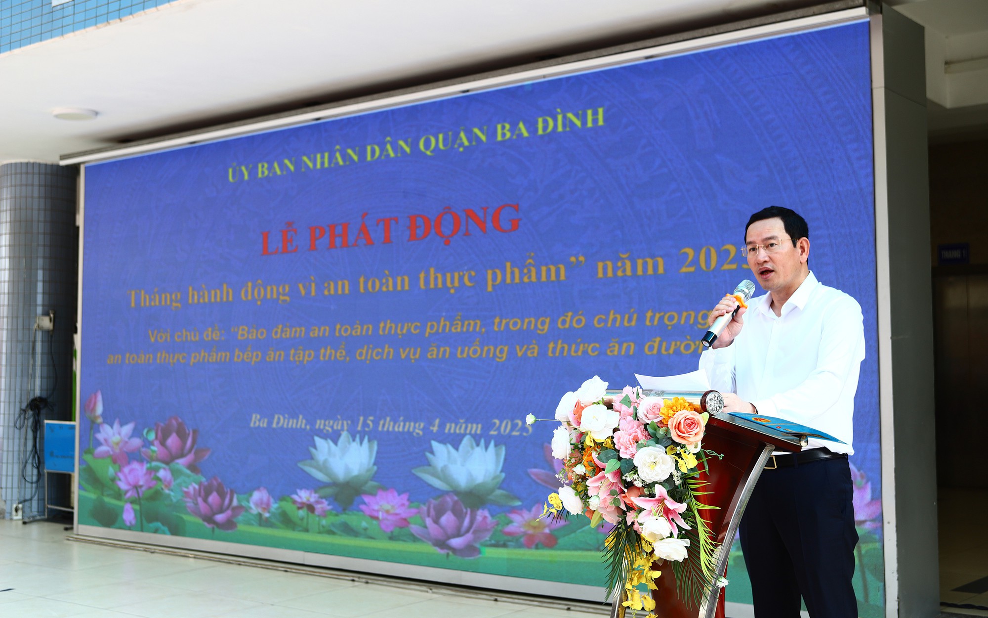 Thực phẩm đường phố vào tầm ngắm trong Tháng hành động tại Ba Đình