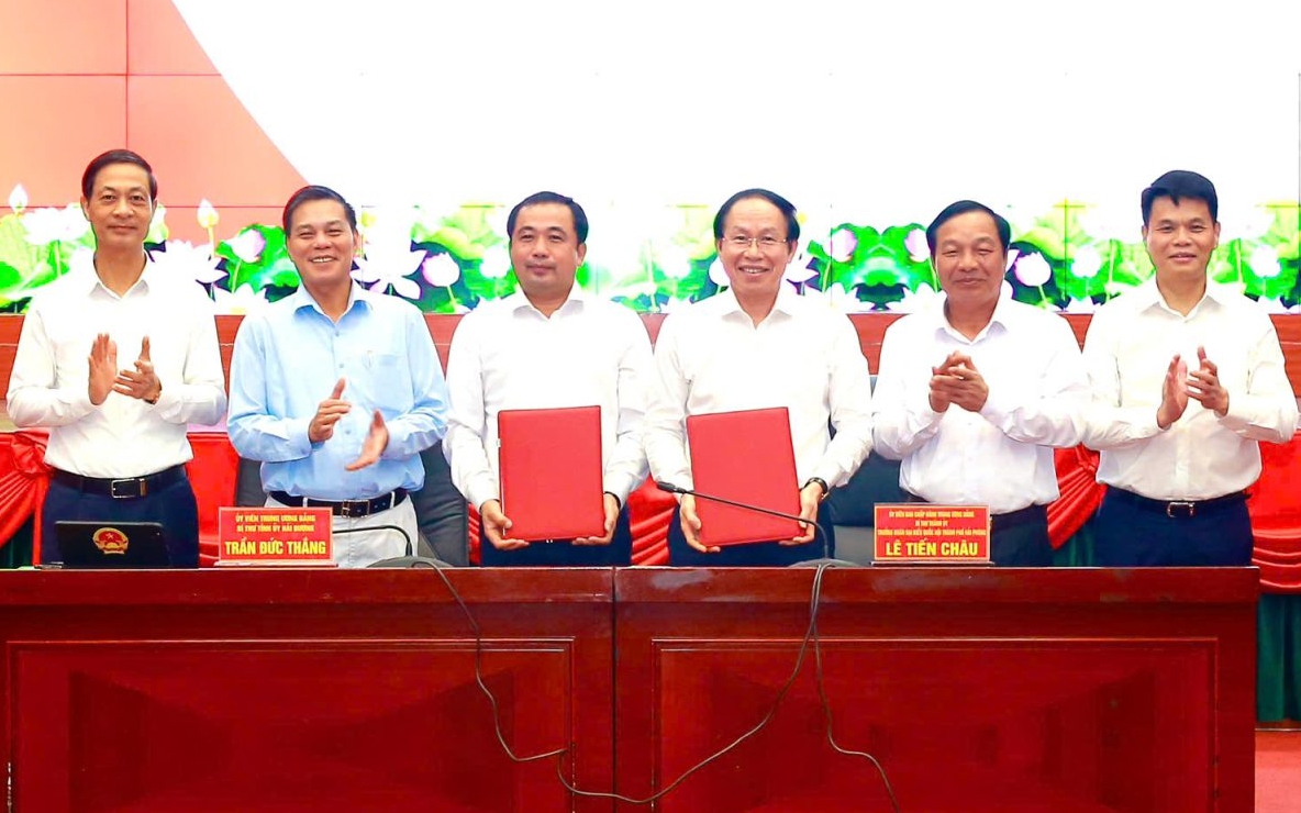 Hải Phòng và Hải Dương cùng họp đề án sáp nhập
