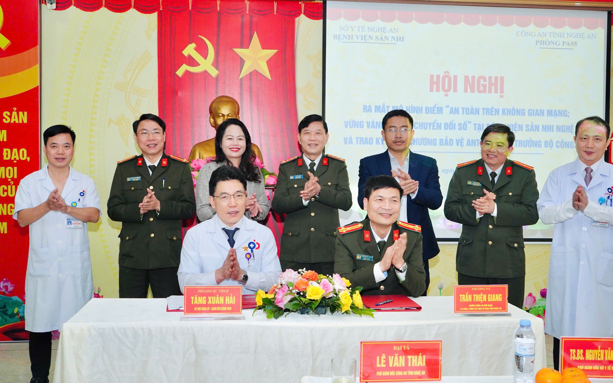 Tập huấn kiến thức an ninh mạng và phòng, chống tội phạm sử dụng công nghệ cao- Ảnh 4. Ra mắt mô hình điểm