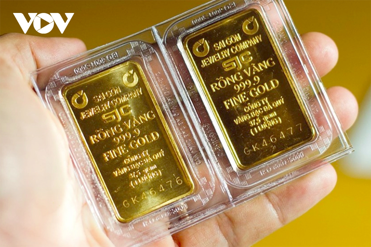 Vàng SJC lên mức cao nhất từ trước tới nay 124 triệu đồng/lượng- Ảnh 1.