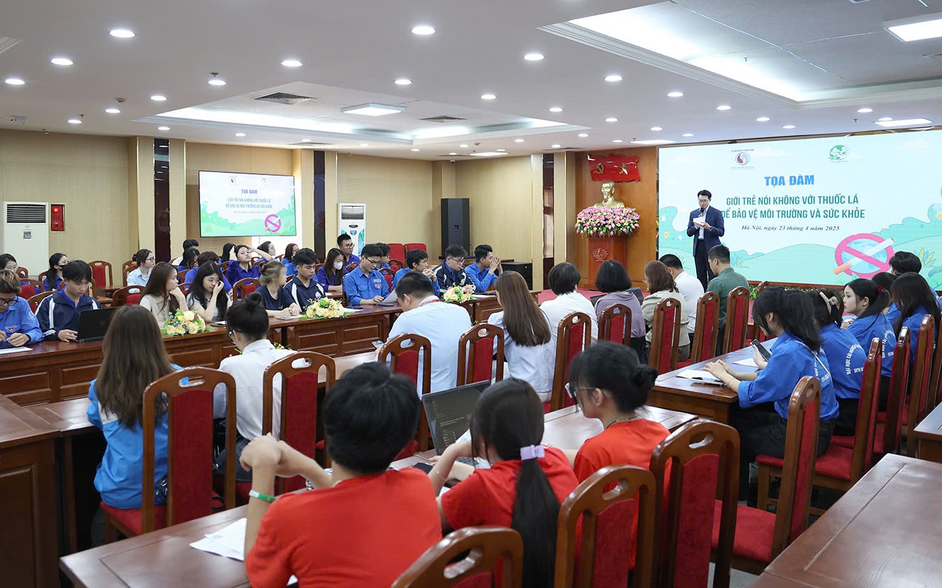 &quot;Giới trẻ nói không với thuốc lá để bảo vệ sức khoẻ và môi trường&quot;