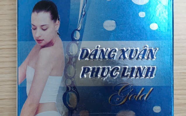 Hơn 7 tấn trứng non, nầm lợn 'bẩn' suýt lên bàn nhậu- Ảnh 1. Phát hiện sản phẩm thực phẩm bảo vệ sức khỏe Dáng xuân Phục linh Gold và Best Slim Collagen có chứa chất cấm Sibutramine